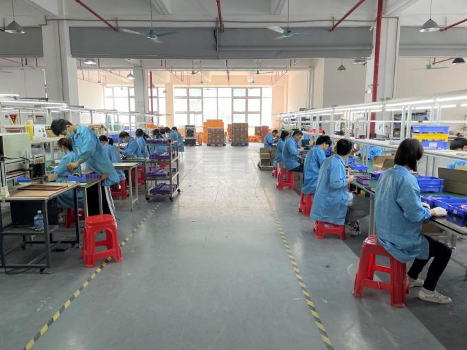 Importação de Shenzhen Passional e exportação Co., linha de produção 4 da fábrica do Ltd.