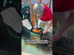 Estação de troca de baterias---Operação prática dos cenários de troca de baterias